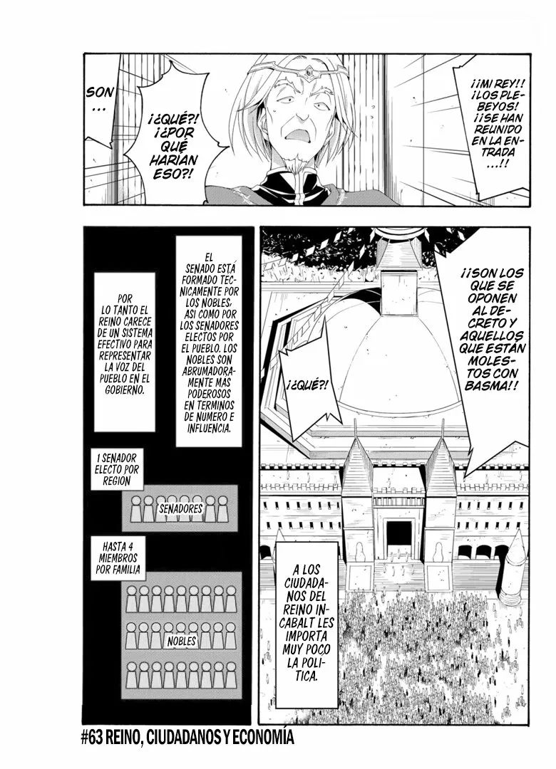 100-man no Inochi no Ue ni Ore wa Tatte Iru Capítulo 63 - Page 2