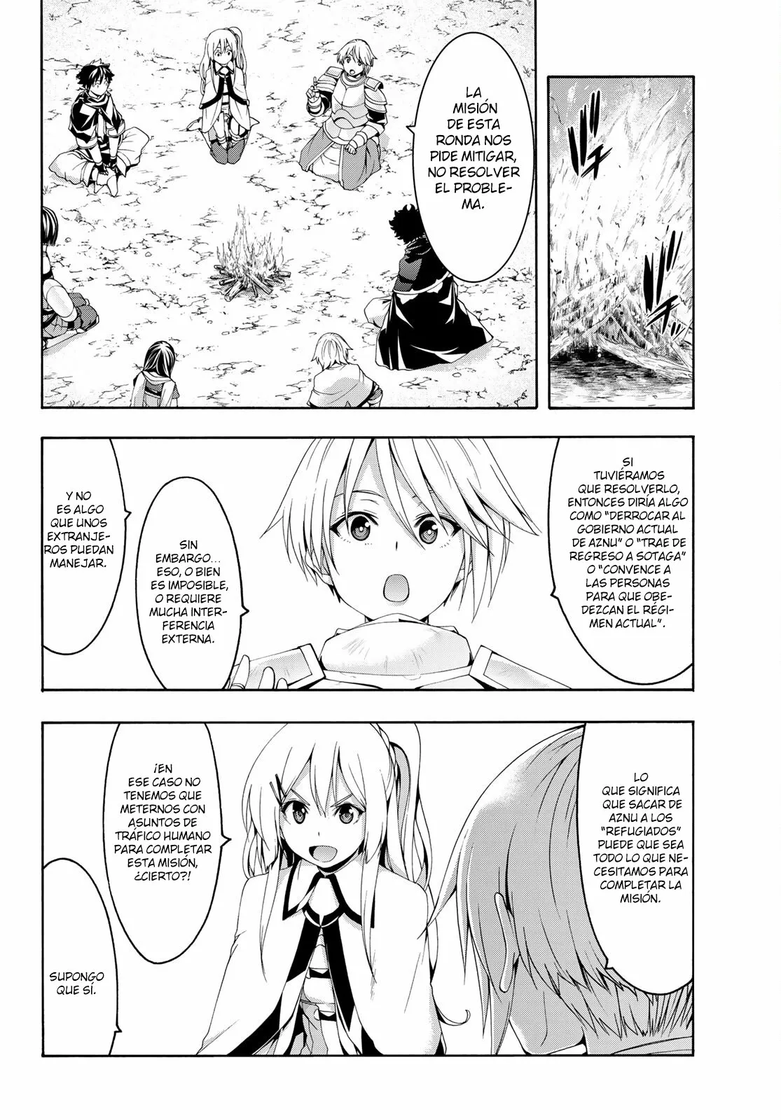 100-man no Inochi no Ue ni Ore wa Tatte Iru Capítulo 68 - Page 3