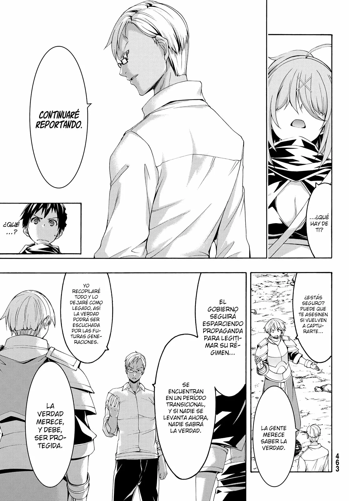 100-man no Inochi no Ue ni Ore wa Tatte Iru Capítulo 71 - Page 35