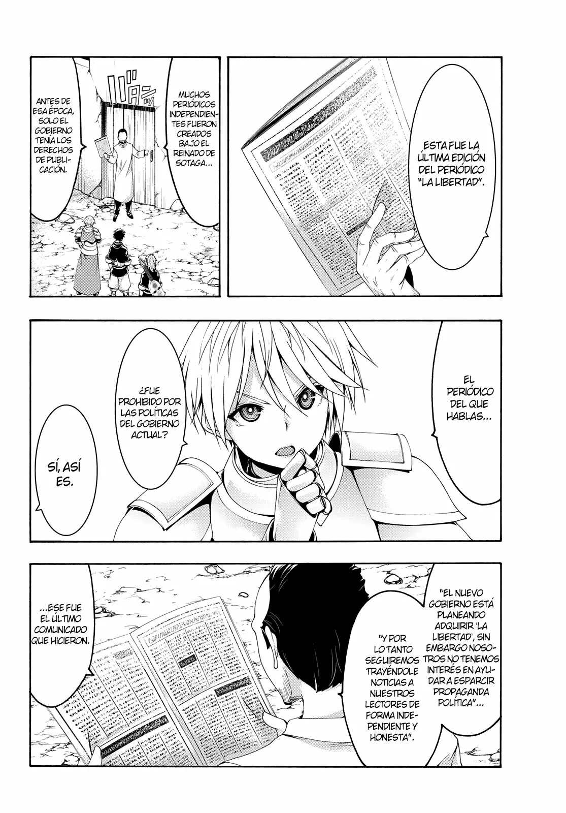 100-man no Inochi no Ue ni Ore wa Tatte Iru Capítulo 71 - Page 8