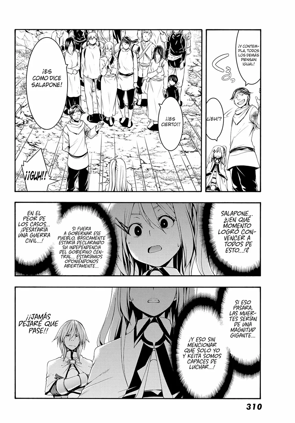 100-man no Inochi no Ue ni Ore wa Tatte Iru Capítulo 72 - Page 5