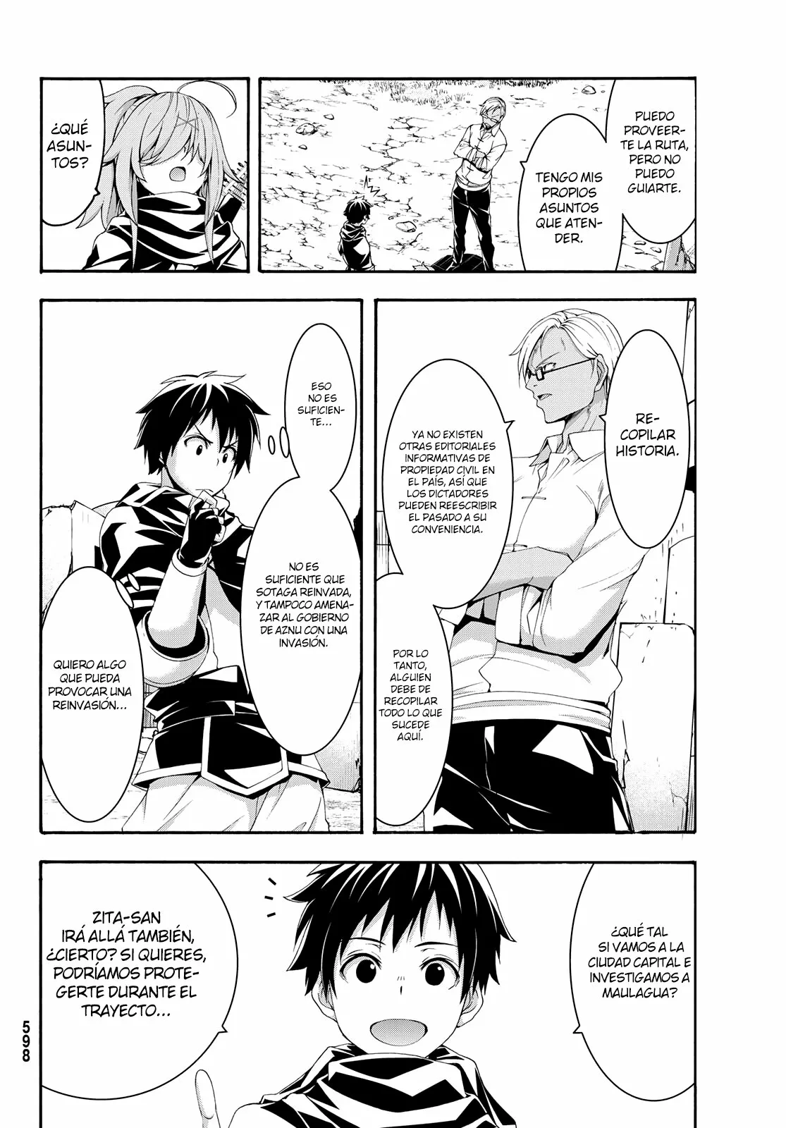 100-man no Inochi no Ue ni Ore wa Tatte Iru Capítulo 73 - Page 5