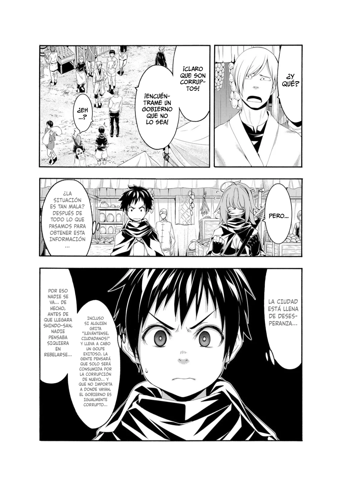 100-man no Inochi no Ue ni Ore wa Tatte Iru Capítulo 74 - Page 32
