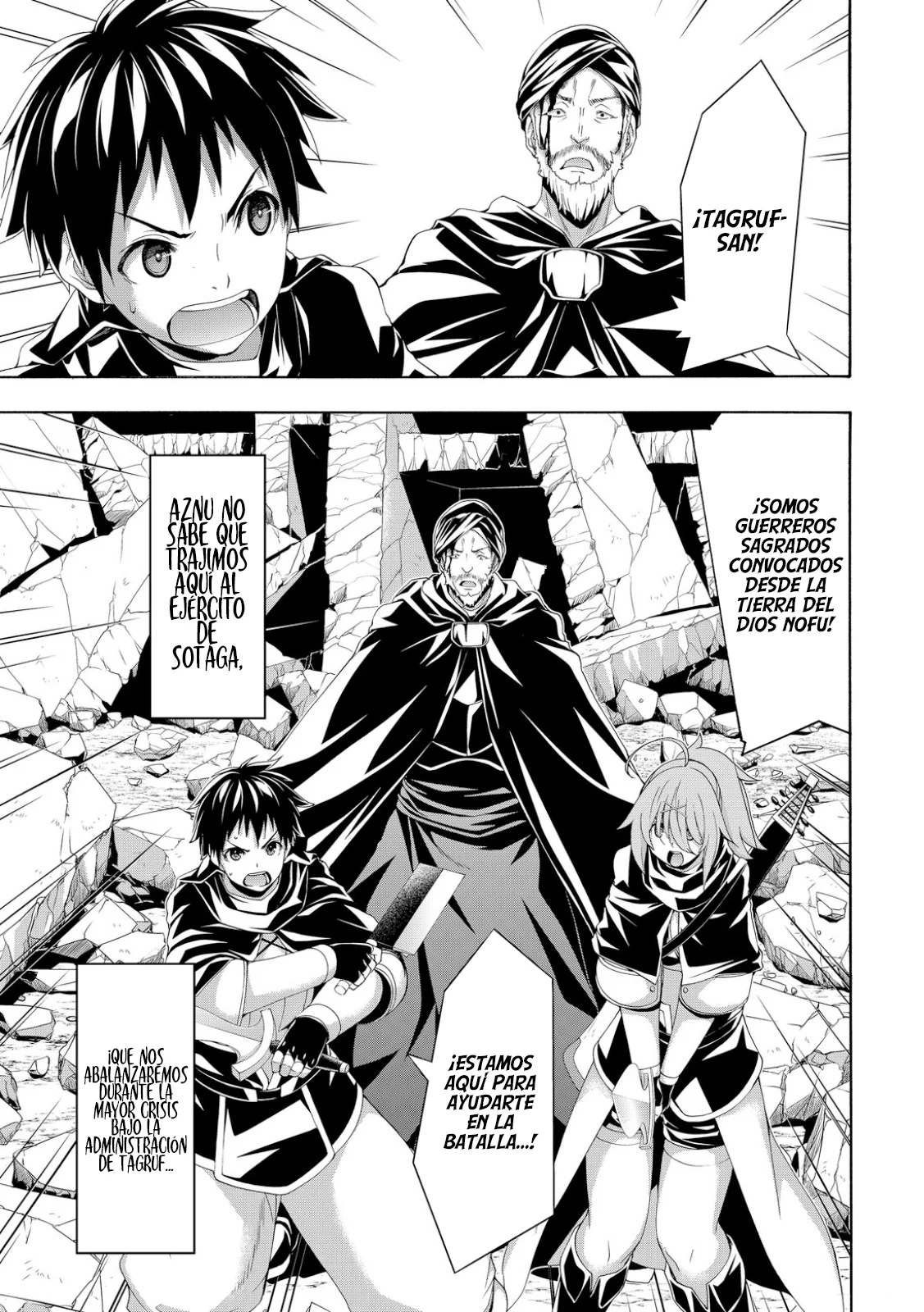 100-man no Inochi no Ue ni Ore wa Tatte Iru Capítulo 75 - Page 35
