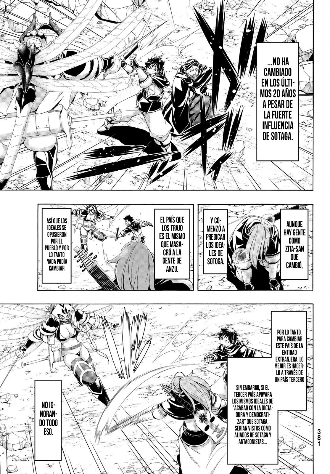 100-man no Inochi no Ue ni Ore wa Tatte Iru Capítulo 76 - Page 10