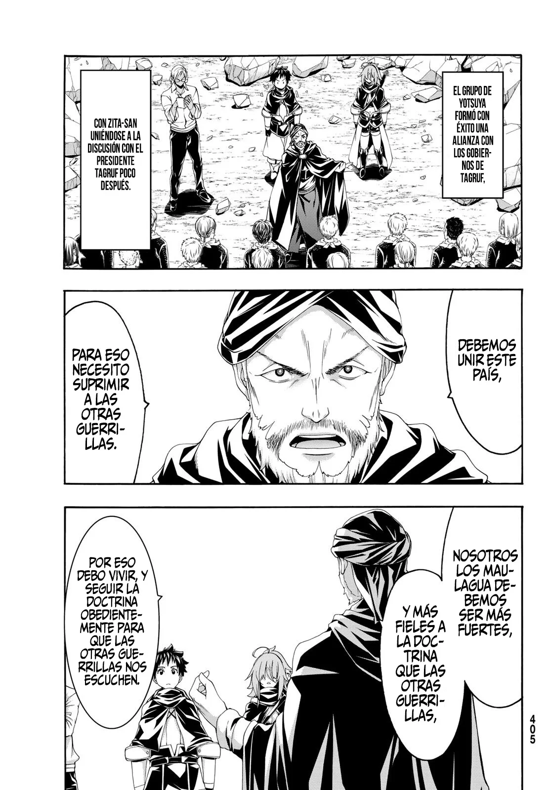100-man no Inochi no Ue ni Ore wa Tatte Iru Capítulo 76 - Page 34