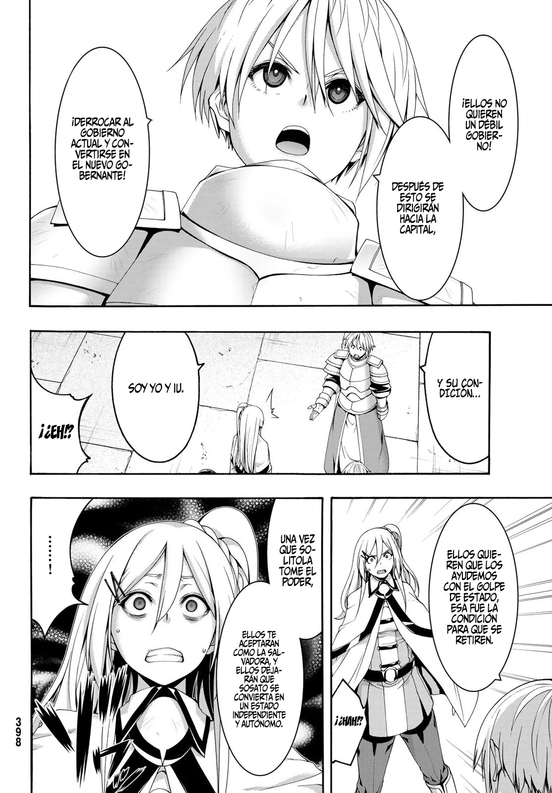 100-man no Inochi no Ue ni Ore wa Tatte Iru Capítulo 78 - Page 35
