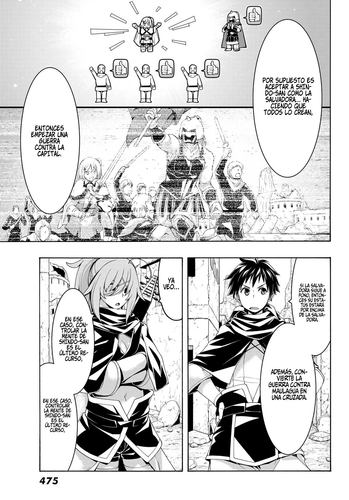 100-man no Inochi no Ue ni Ore wa Tatte Iru Capítulo 80 - Page 10