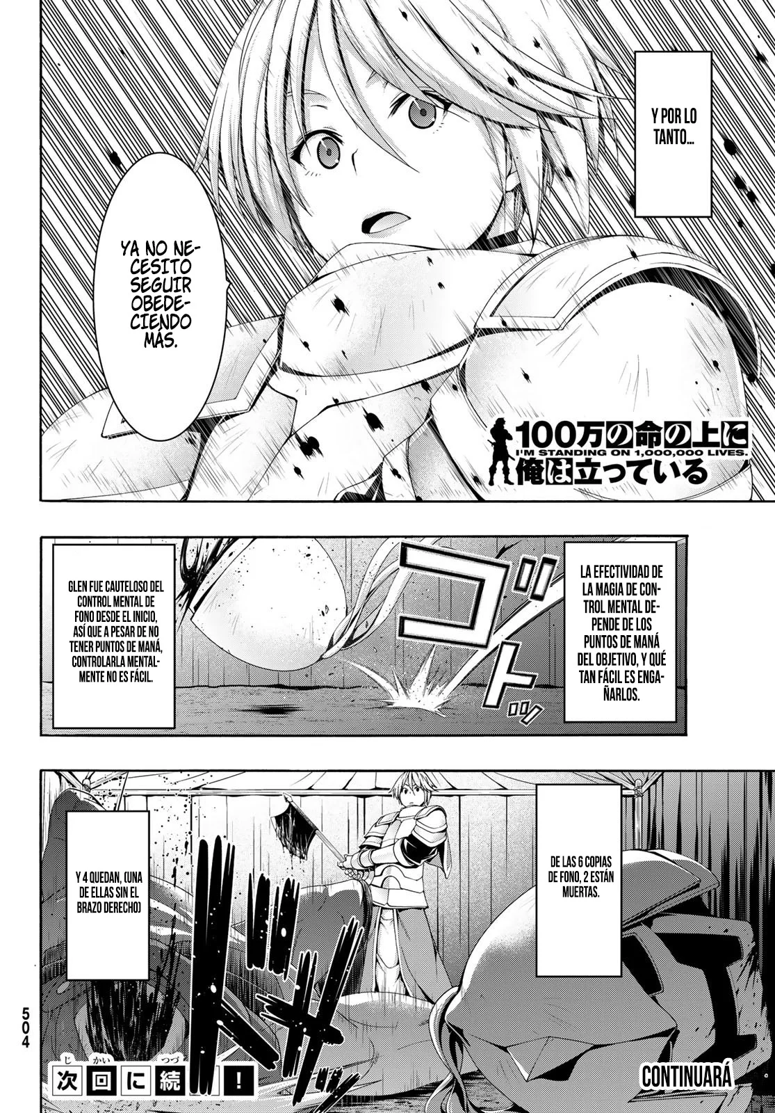 100-man no Inochi no Ue ni Ore wa Tatte Iru Capítulo 80 - Page 39