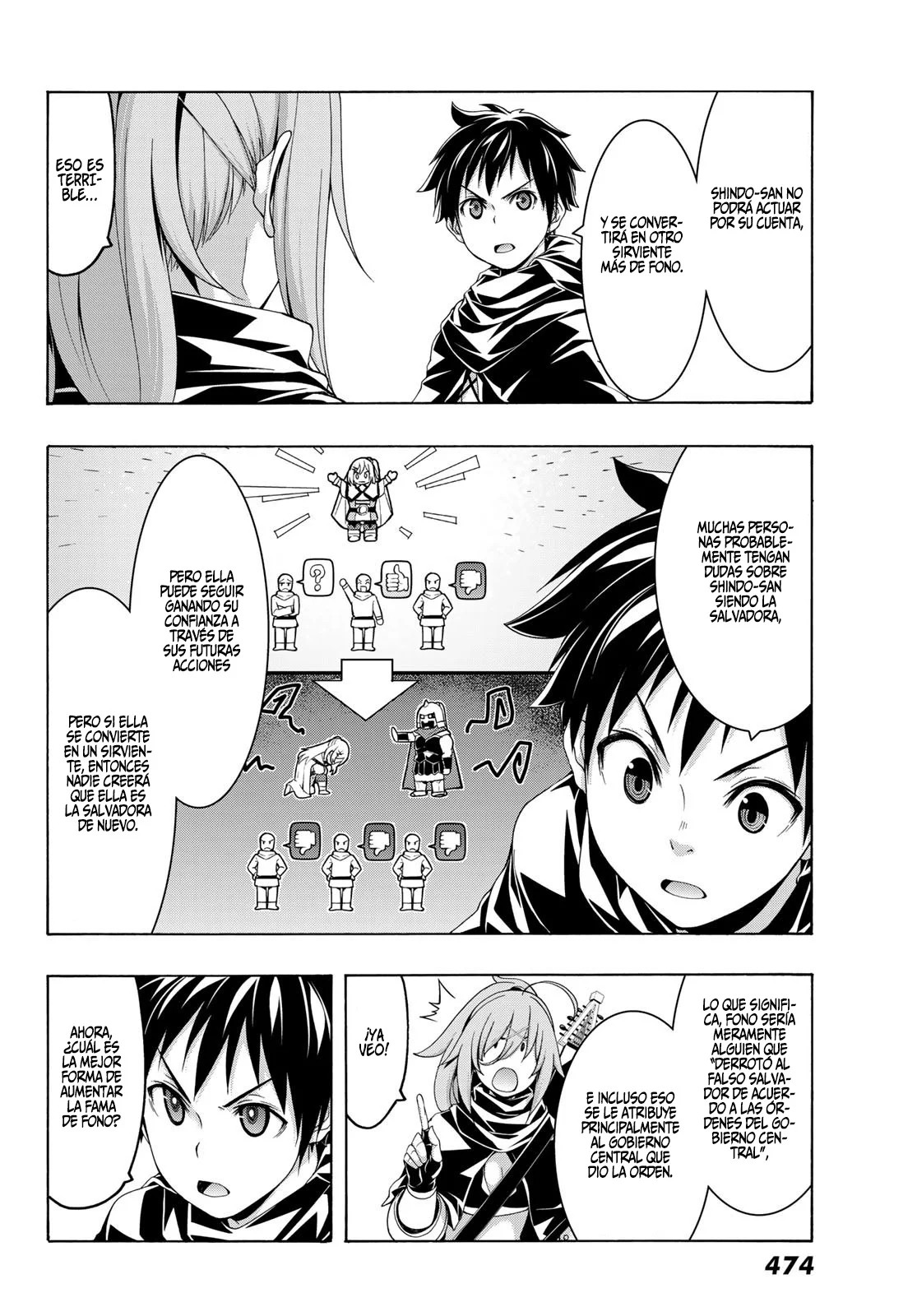 100-man no Inochi no Ue ni Ore wa Tatte Iru Capítulo 80 - Page 9