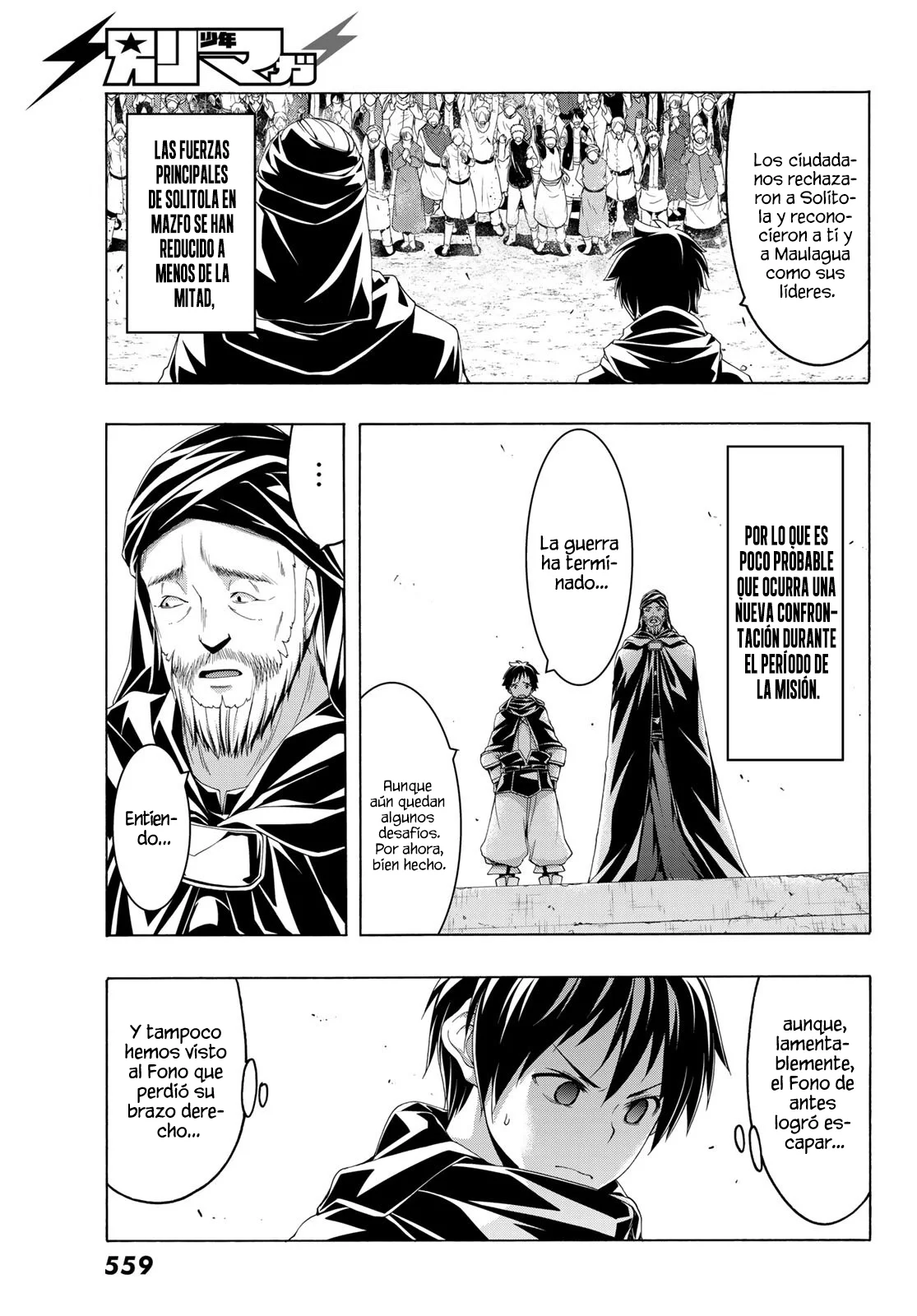 100-man no Inochi no Ue ni Ore wa Tatte Iru Capítulo 84 - Page 36
