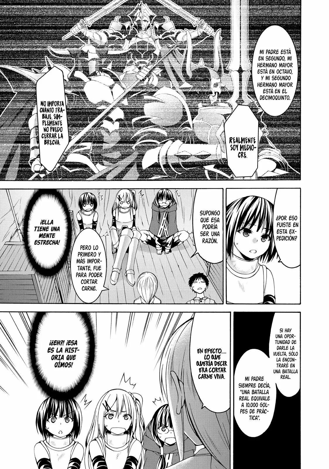 100-man no Inochi no Ue ni Ore wa Tatte Iru Capítulo 9 - Page 12