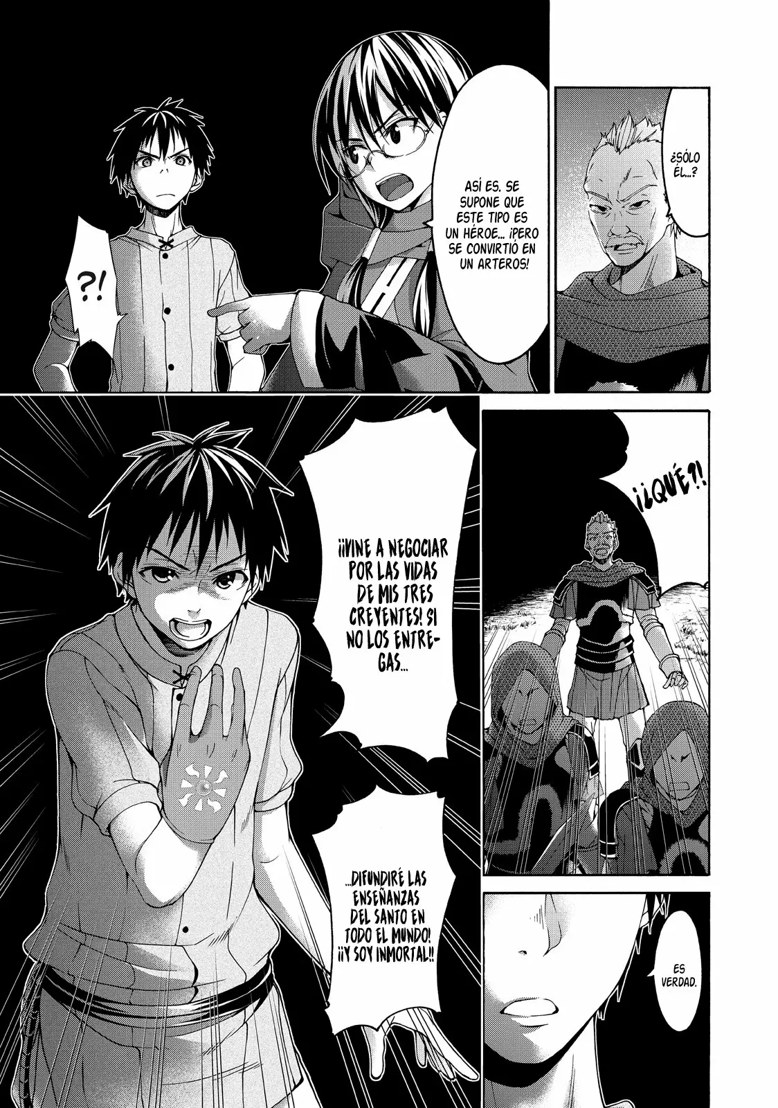100-man no Inochi no Ue ni Ore wa Tatte Iru Capítulo 9 - Page 32