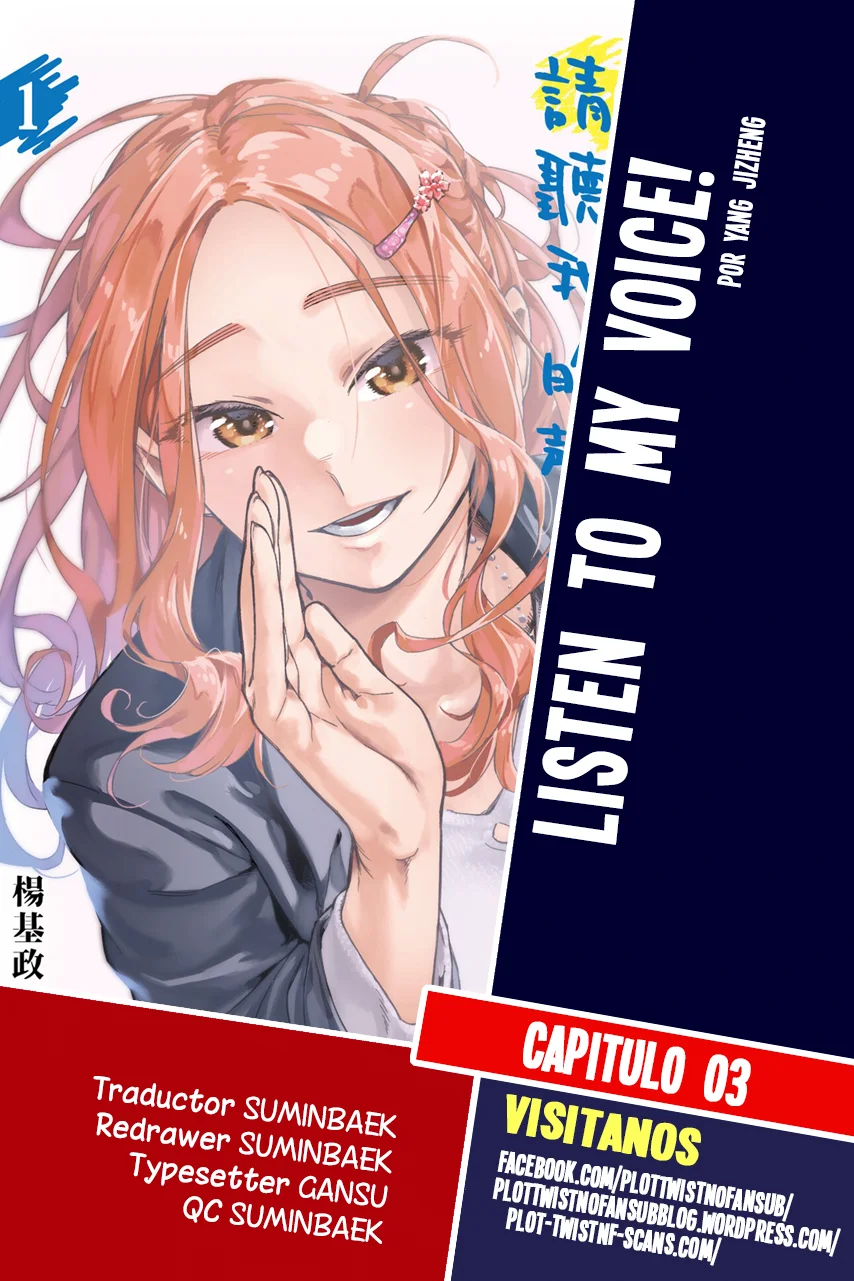Listen to my voice! Capítulo 3 - Page 1