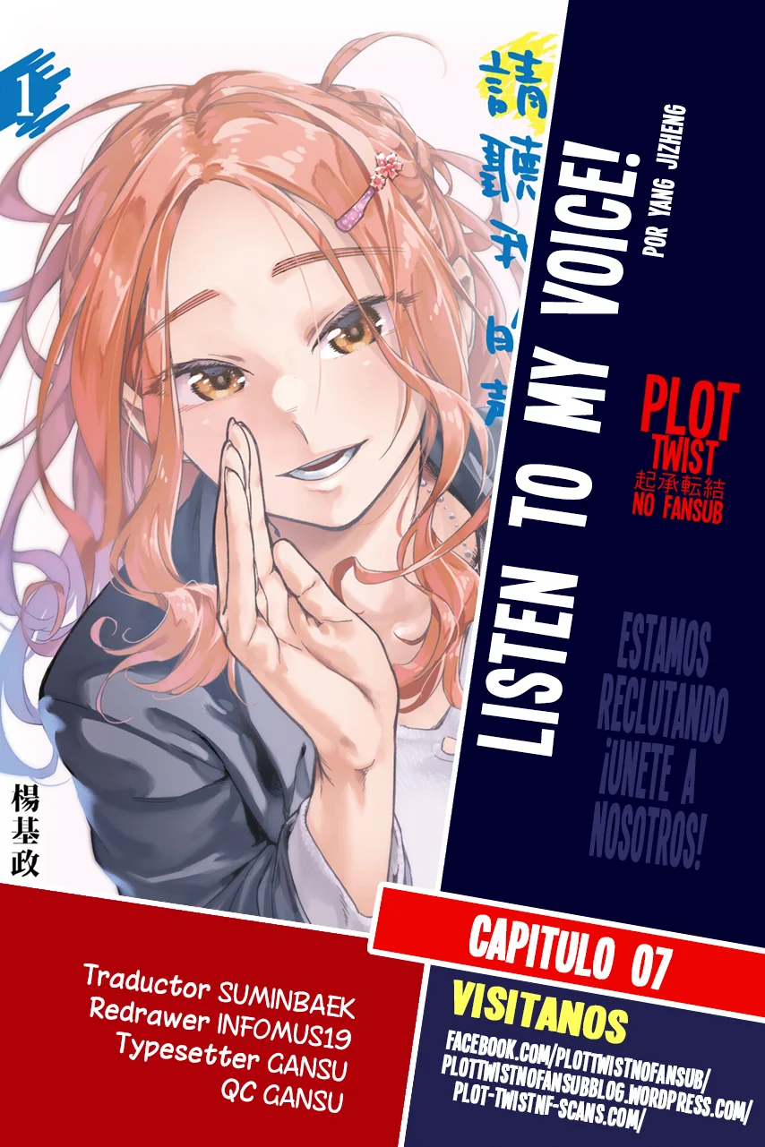 Listen to my voice! Capítulo 7 - Page 1