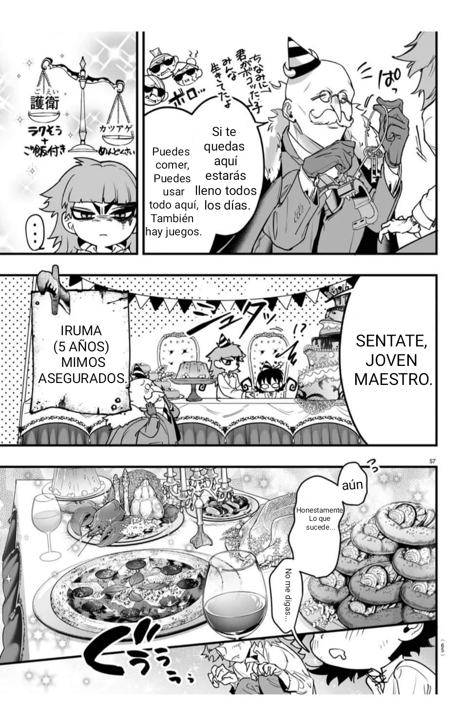Mairimashita! Iruma-kun: If Episode of Mafia Capítulo 1 - Page 57