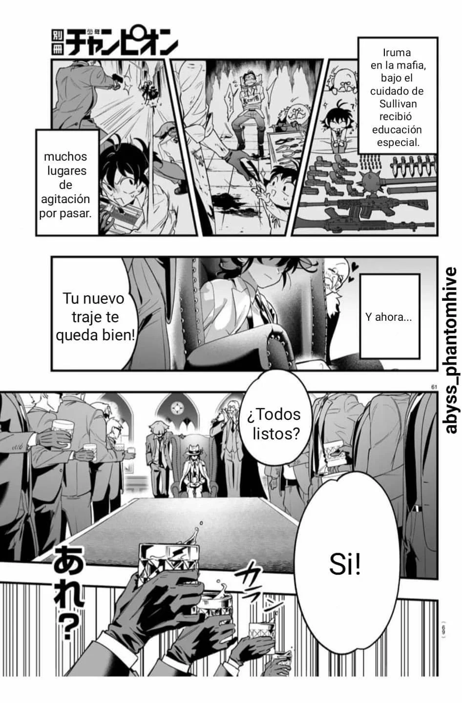 Mairimashita! Iruma-kun: If Episode of Mafia Capítulo 1 - Page 60