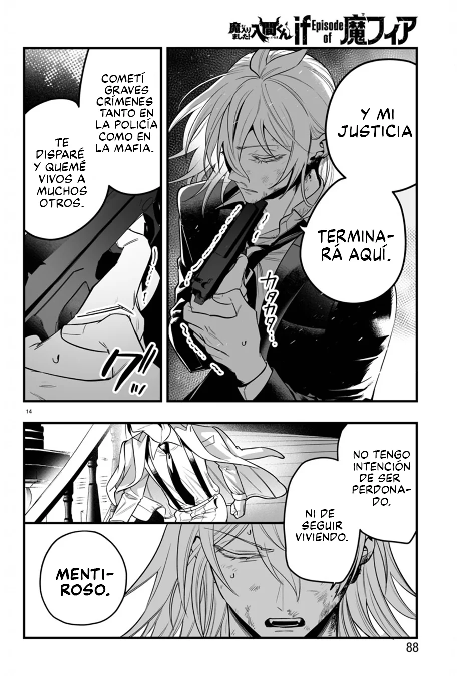 Mairimashita! Iruma-kun: If Episode of Mafia Capítulo 18 - Page 14