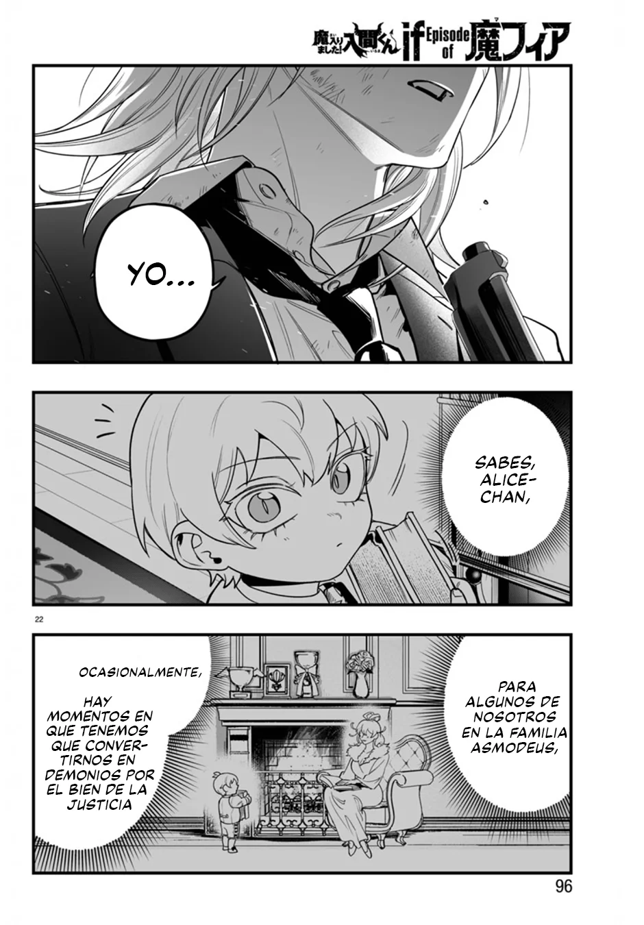 Mairimashita! Iruma-kun: If Episode of Mafia Capítulo 18 - Page 22