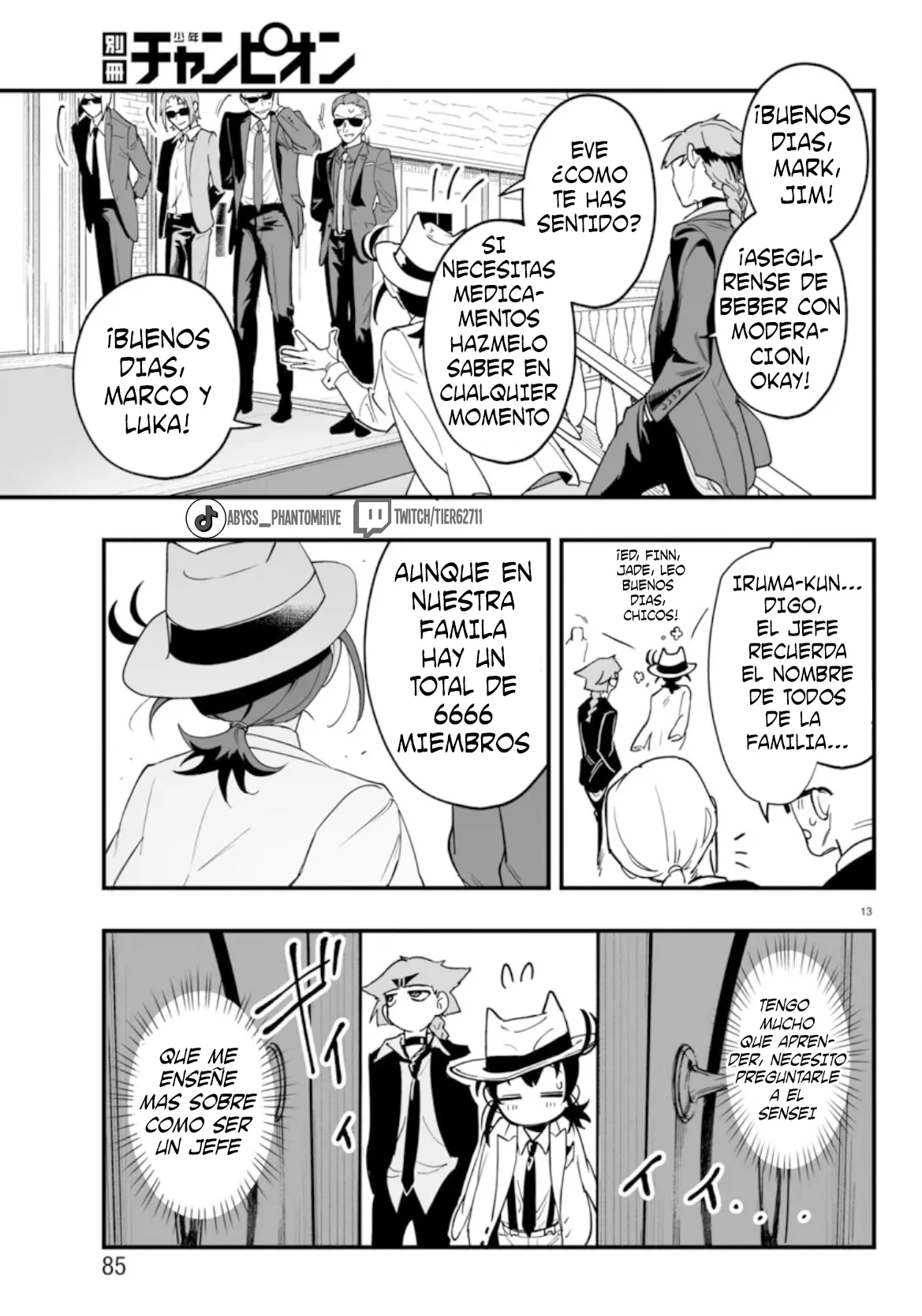 Mairimashita! Iruma-kun: If Episode of Mafia Capítulo 2 - Page 14