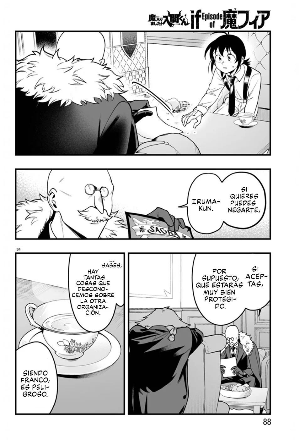 Mairimashita! Iruma-kun: If Episode of Mafia Capítulo 21 - Page 35