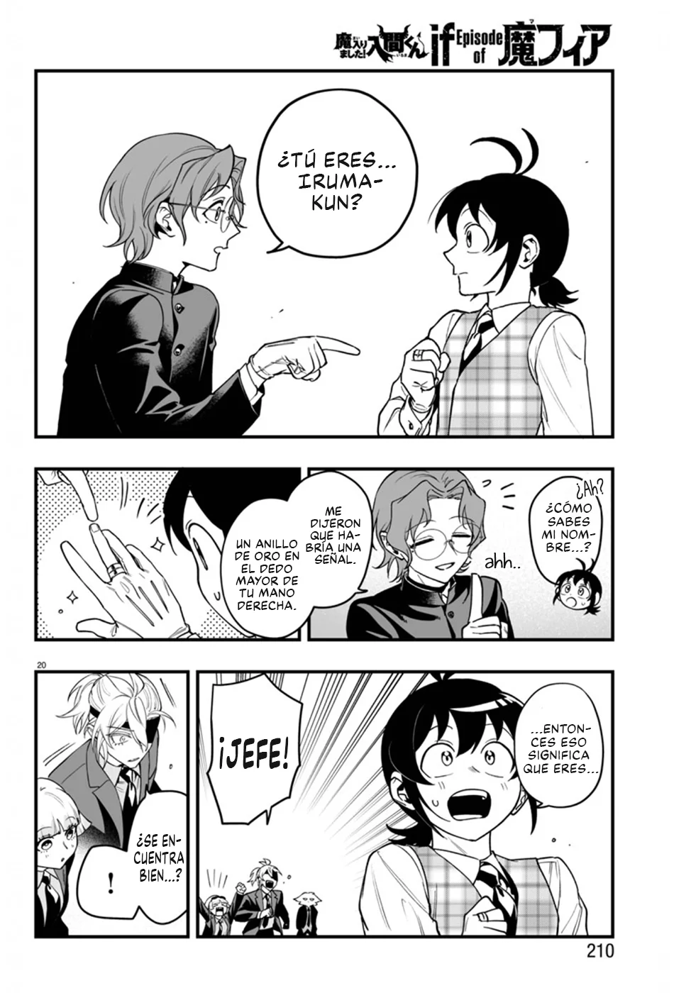 Mairimashita! Iruma-kun: If Episode of Mafia Capítulo 22 - Page 20