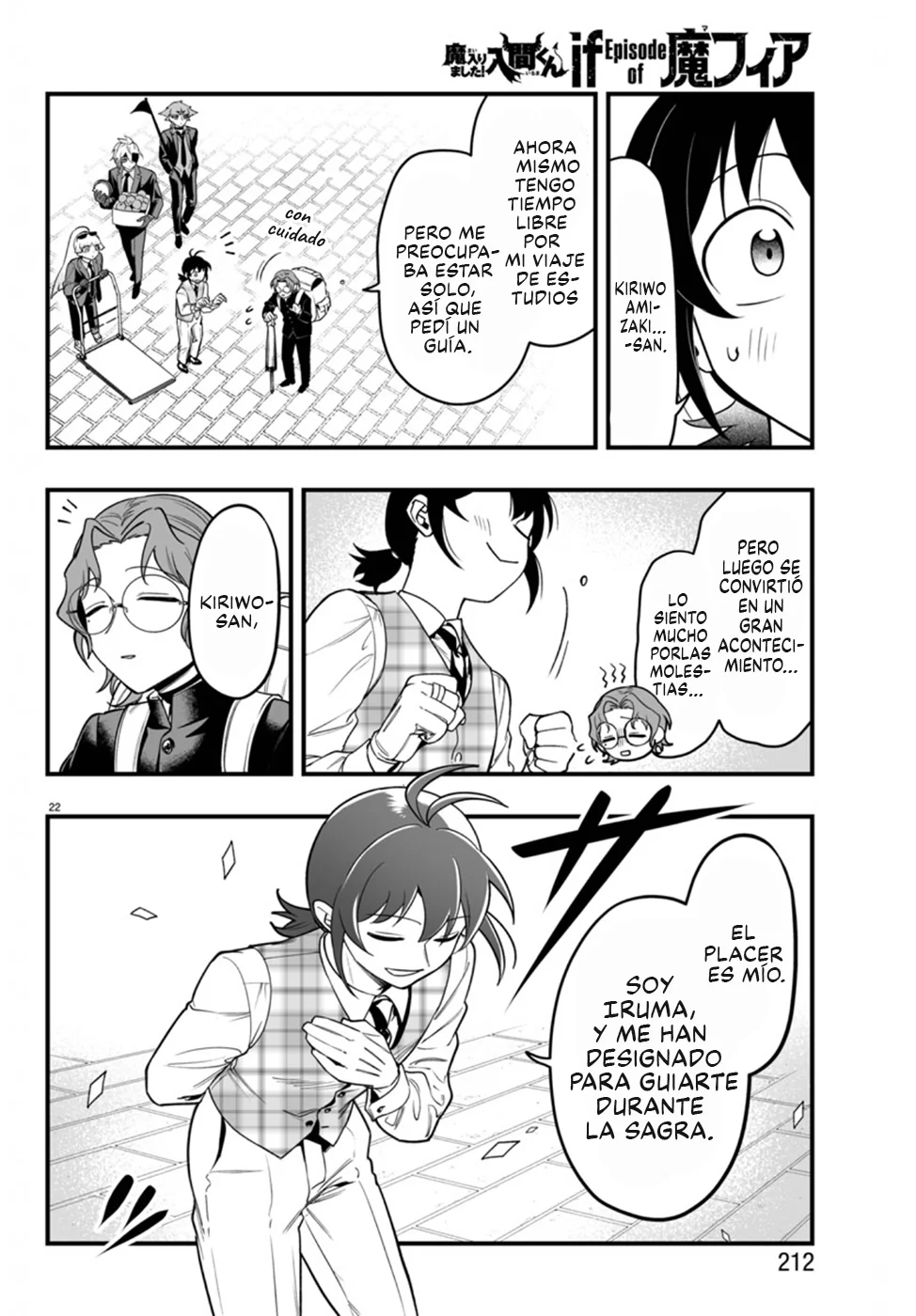 Mairimashita! Iruma-kun: If Episode of Mafia Capítulo 22 - Page 22