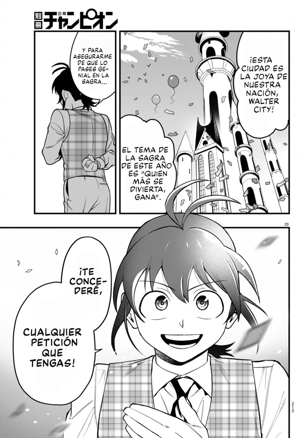 Mairimashita! Iruma-kun: If Episode of Mafia Capítulo 22 - Page 23