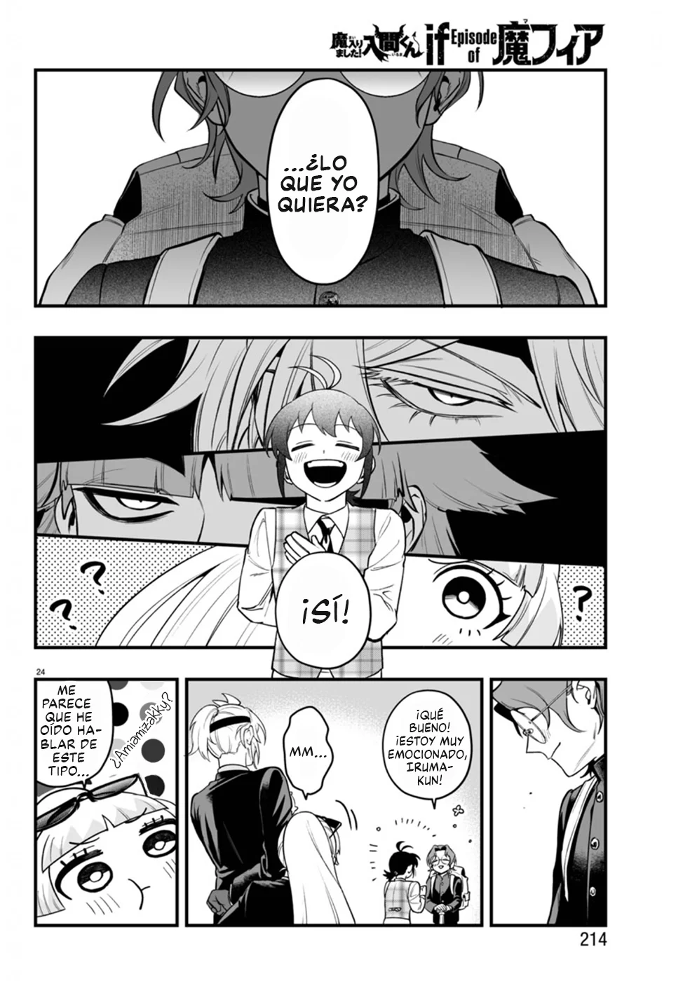Mairimashita! Iruma-kun: If Episode of Mafia Capítulo 22 - Page 24