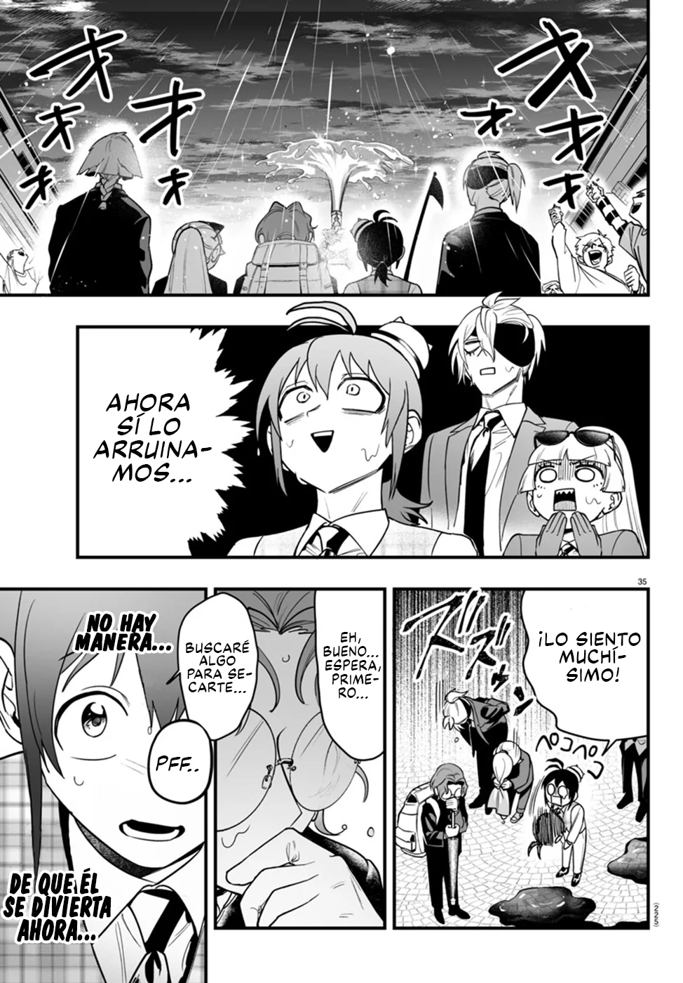 Mairimashita! Iruma-kun: If Episode of Mafia Capítulo 22 - Page 35