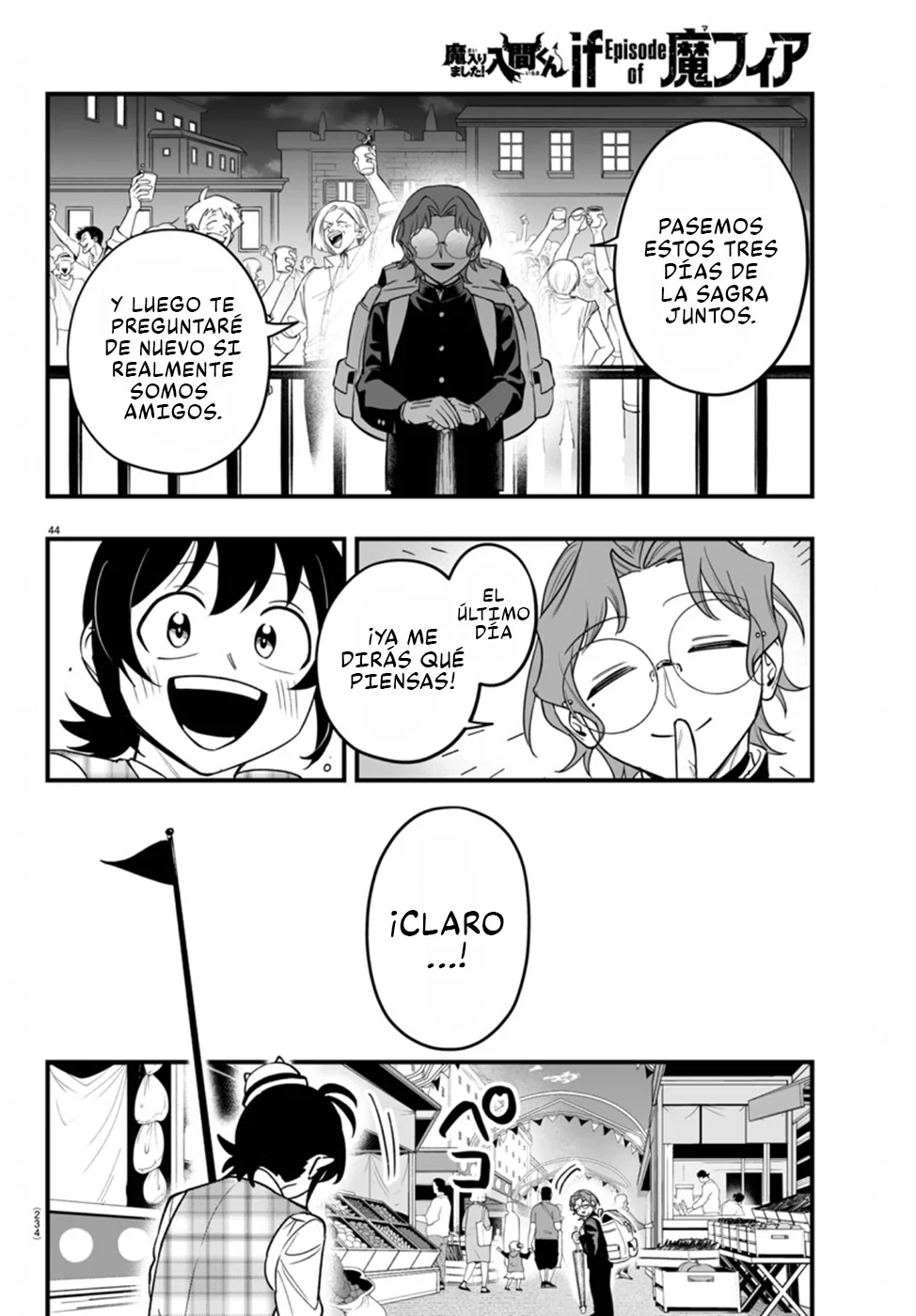 Mairimashita! Iruma-kun: If Episode of Mafia Capítulo 22 - Page 43