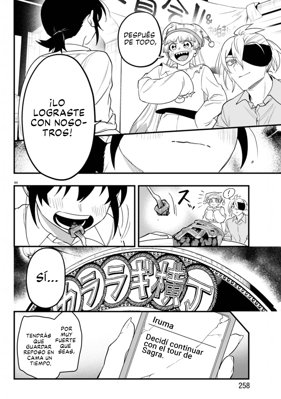 Mairimashita! Iruma-kun: If Episode of Mafia Capítulo 23 - Page 44