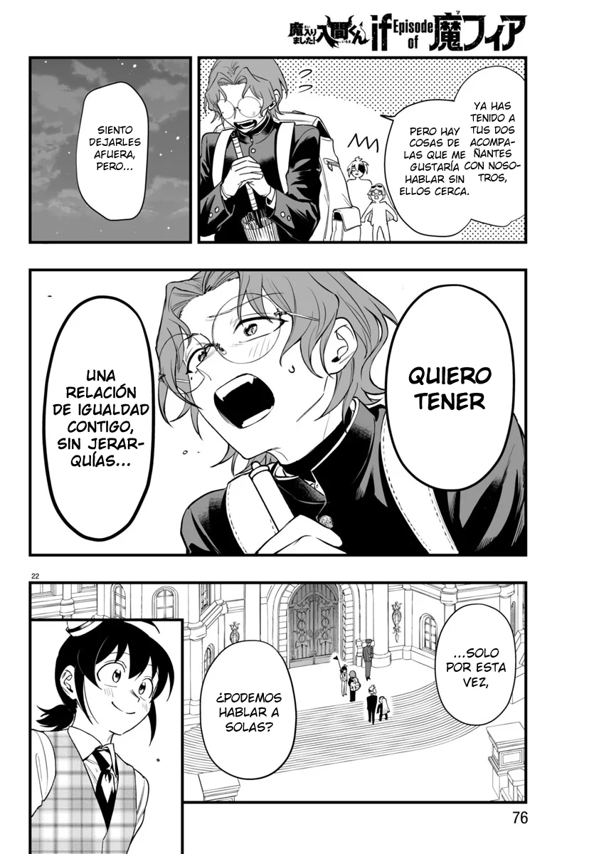 Mairimashita! Iruma-kun: If Episode of Mafia Capítulo 24 - Page 23
