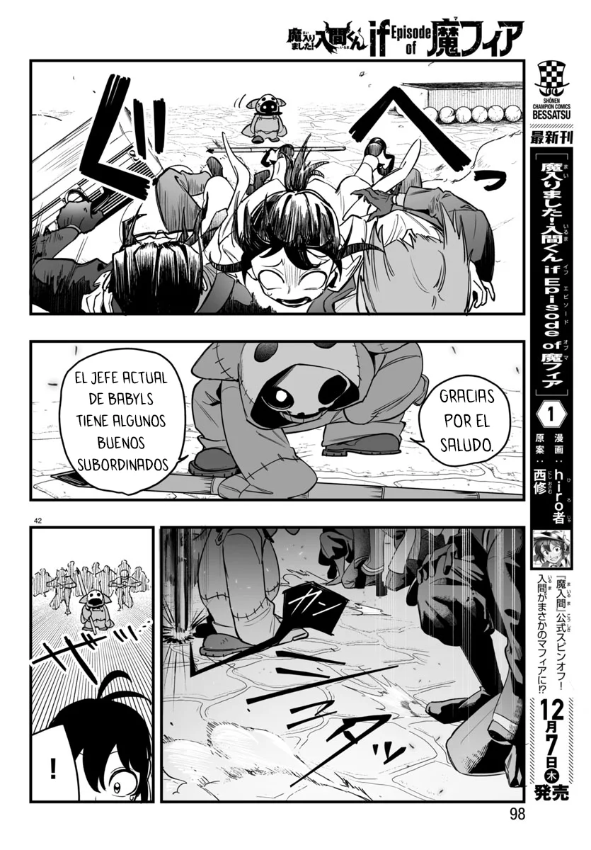 Mairimashita! Iruma-kun: If Episode of Mafia Capítulo 3 - Page 40