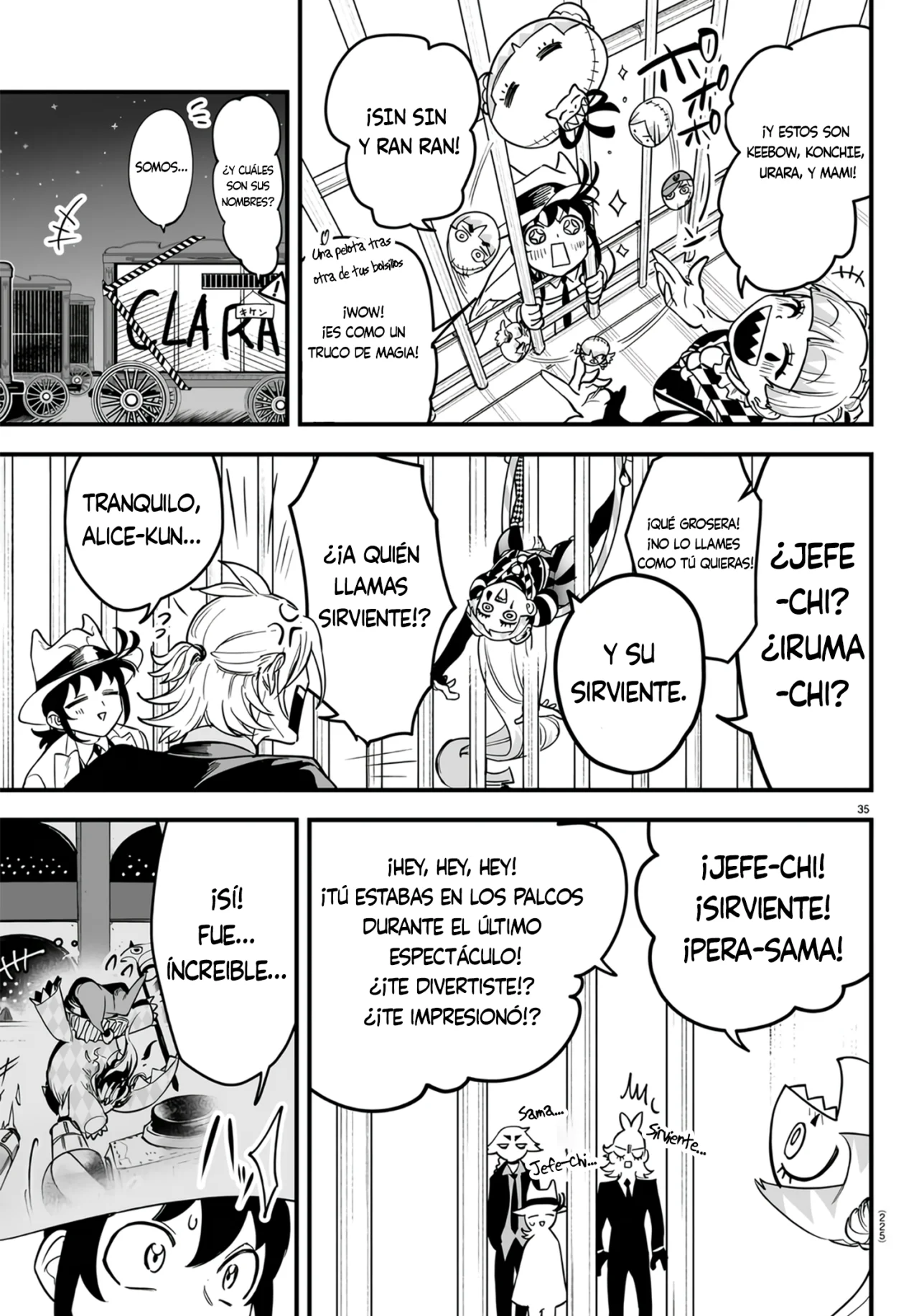 Mairimashita! Iruma-kun: If Episode of Mafia Capítulo 5 - Page 33