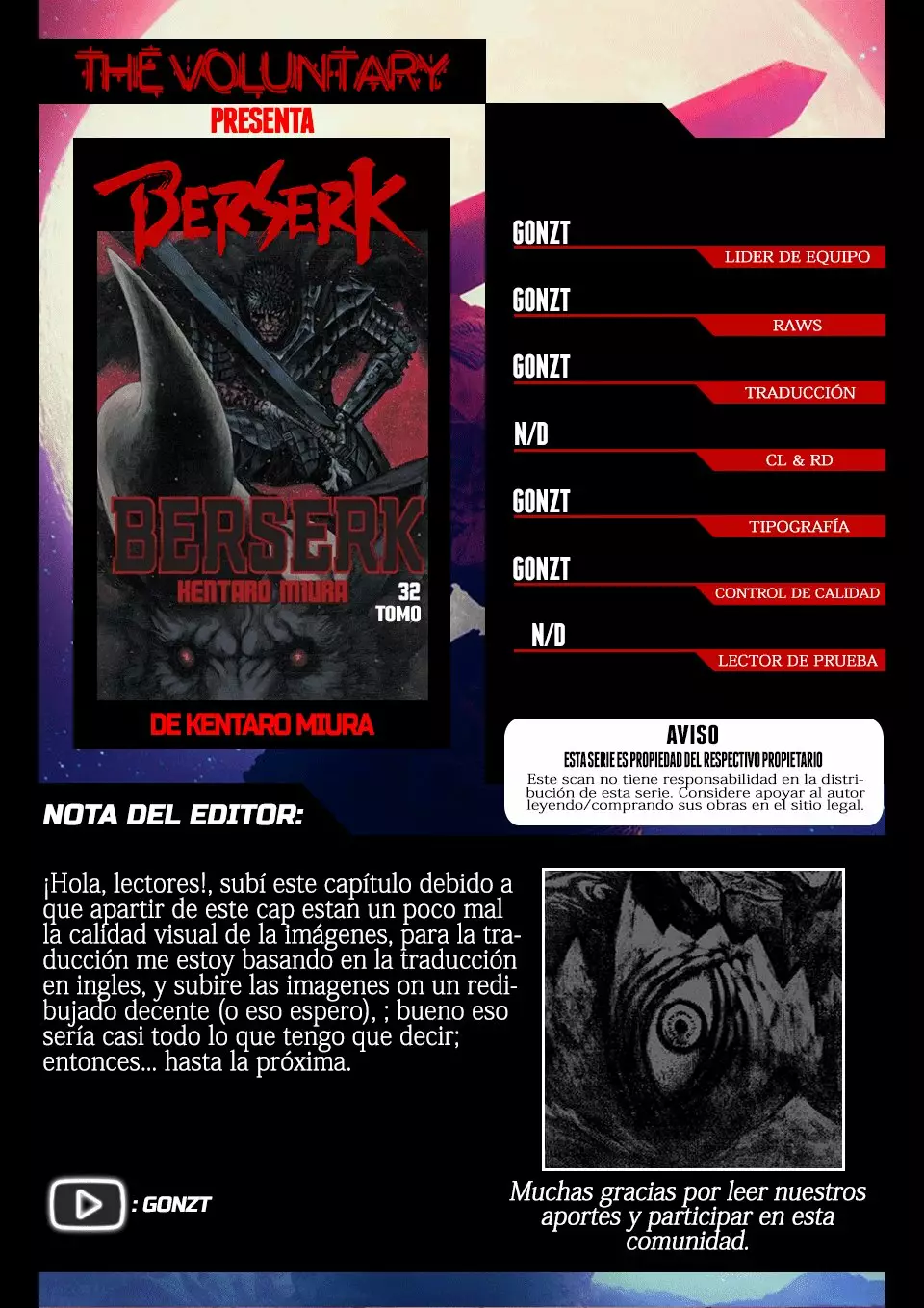 Berserk Capítulo 278 - Page 1
