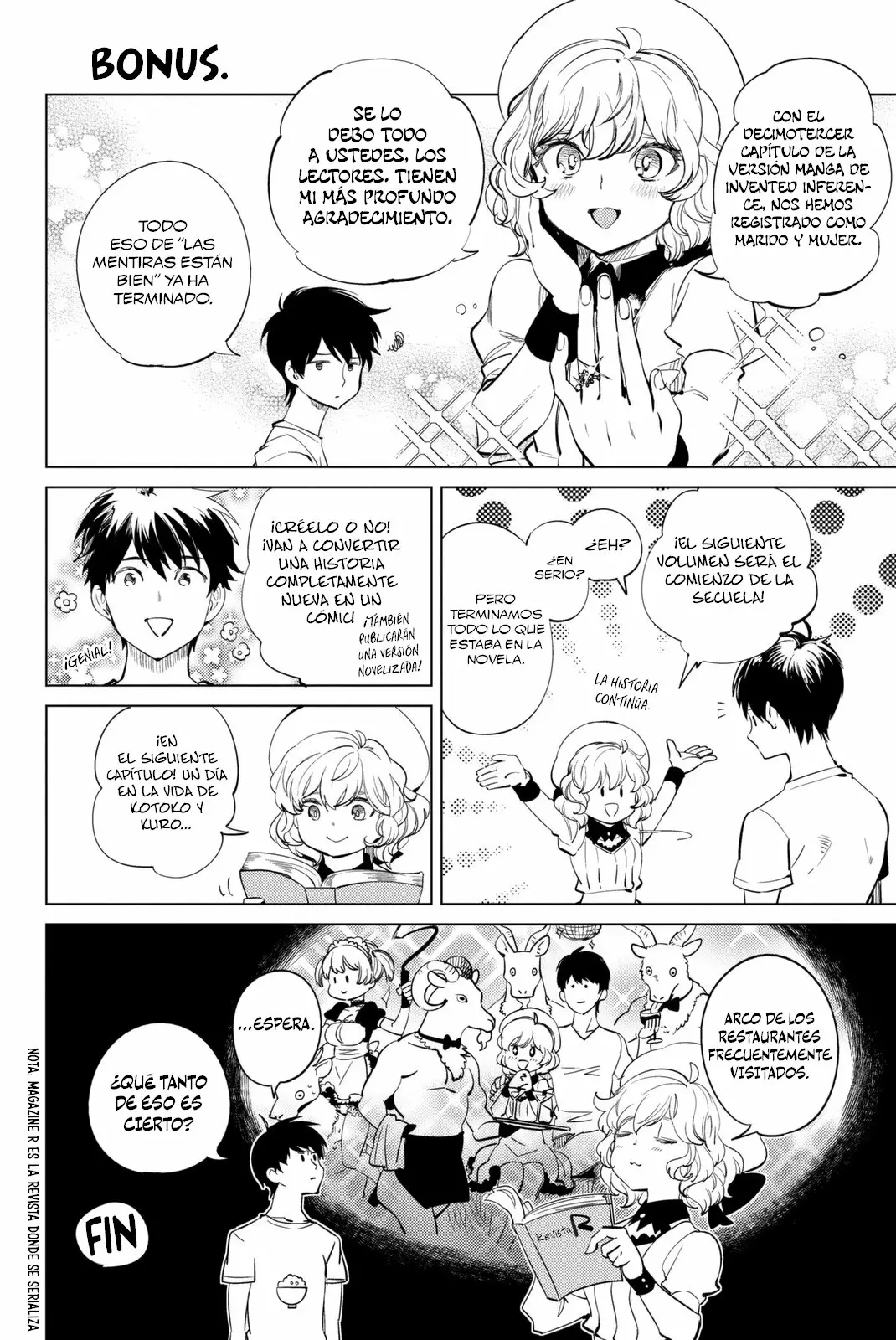 Kyokou Suiri Capítulo 13.5 - Page 3
