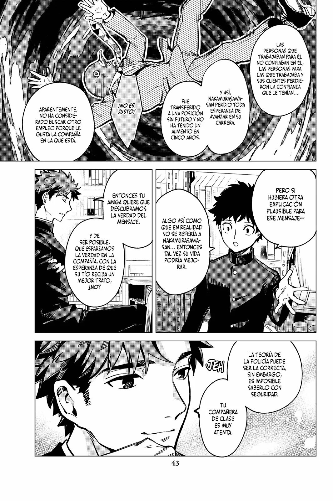 Kyokou Suiri Capítulo 29 - Page 45