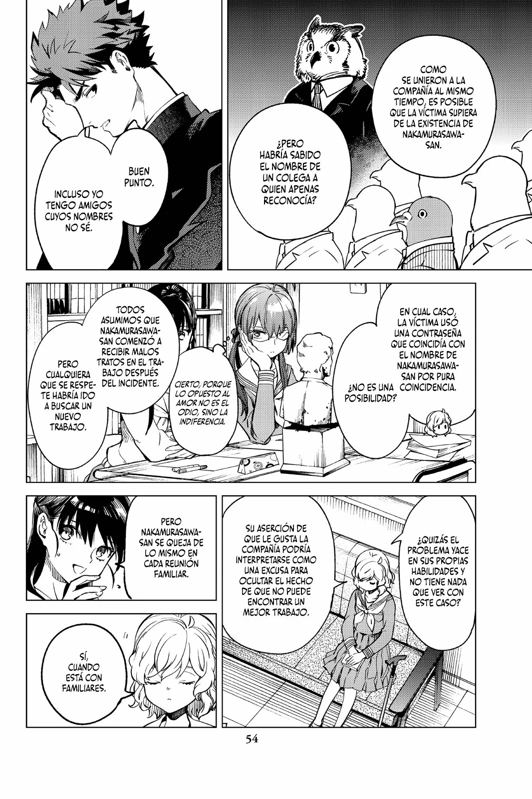 Kyokou Suiri Capítulo 29 - Page 56