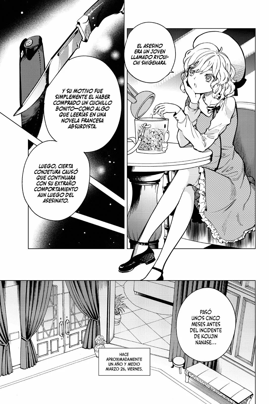Kyokou Suiri Capítulo 35 - Page 6