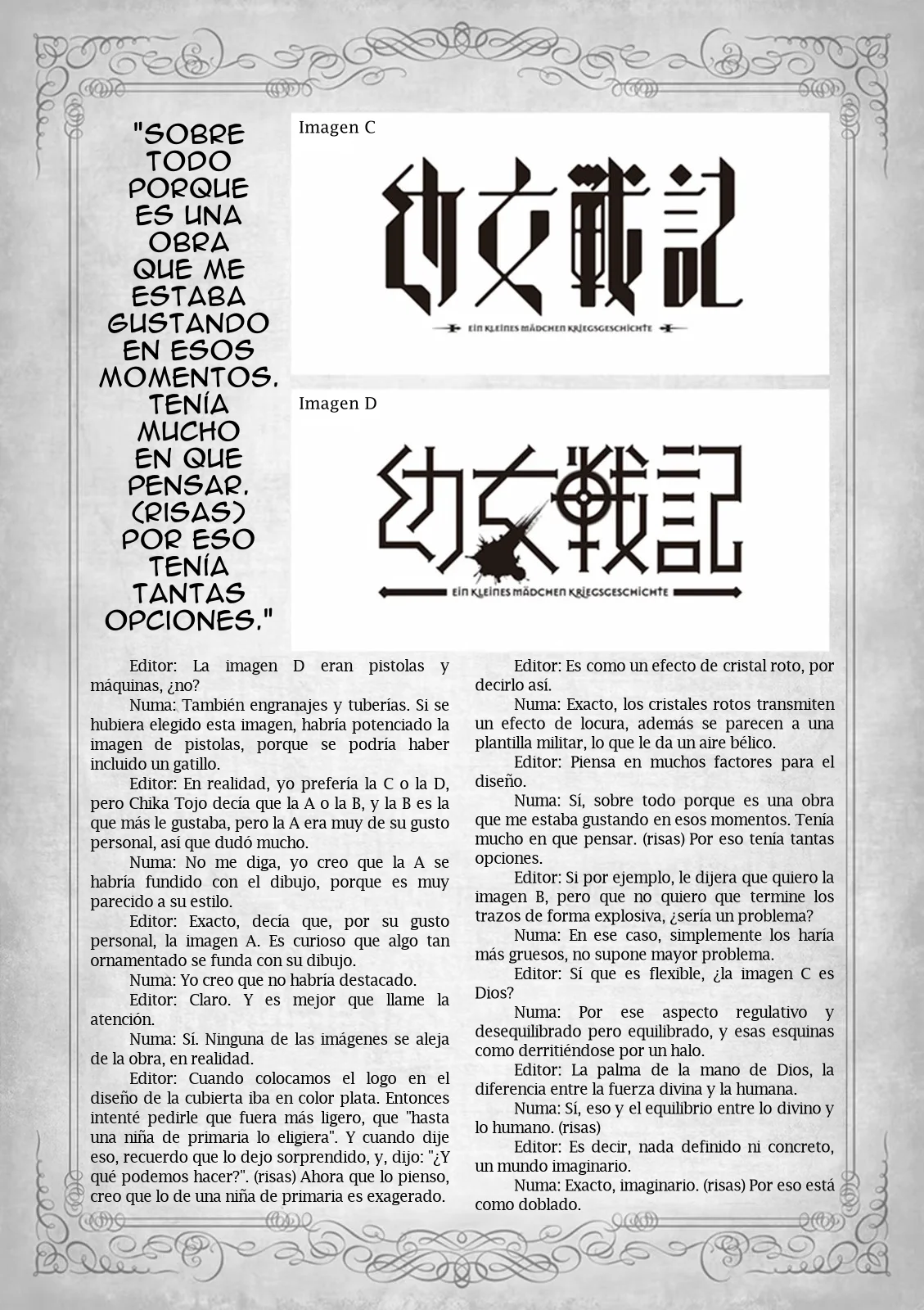 Youjo Senki Capítulo 111 - Page 37