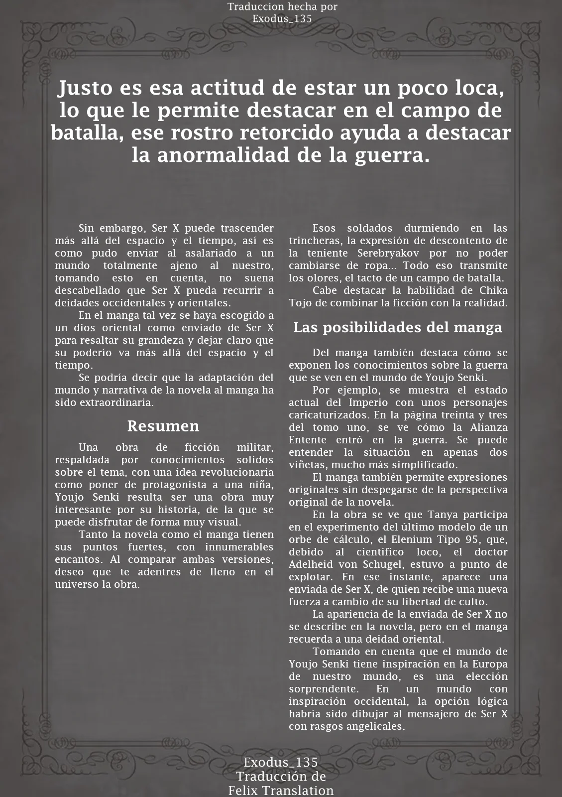 Youjo Senki Capítulo 112 - Page 35