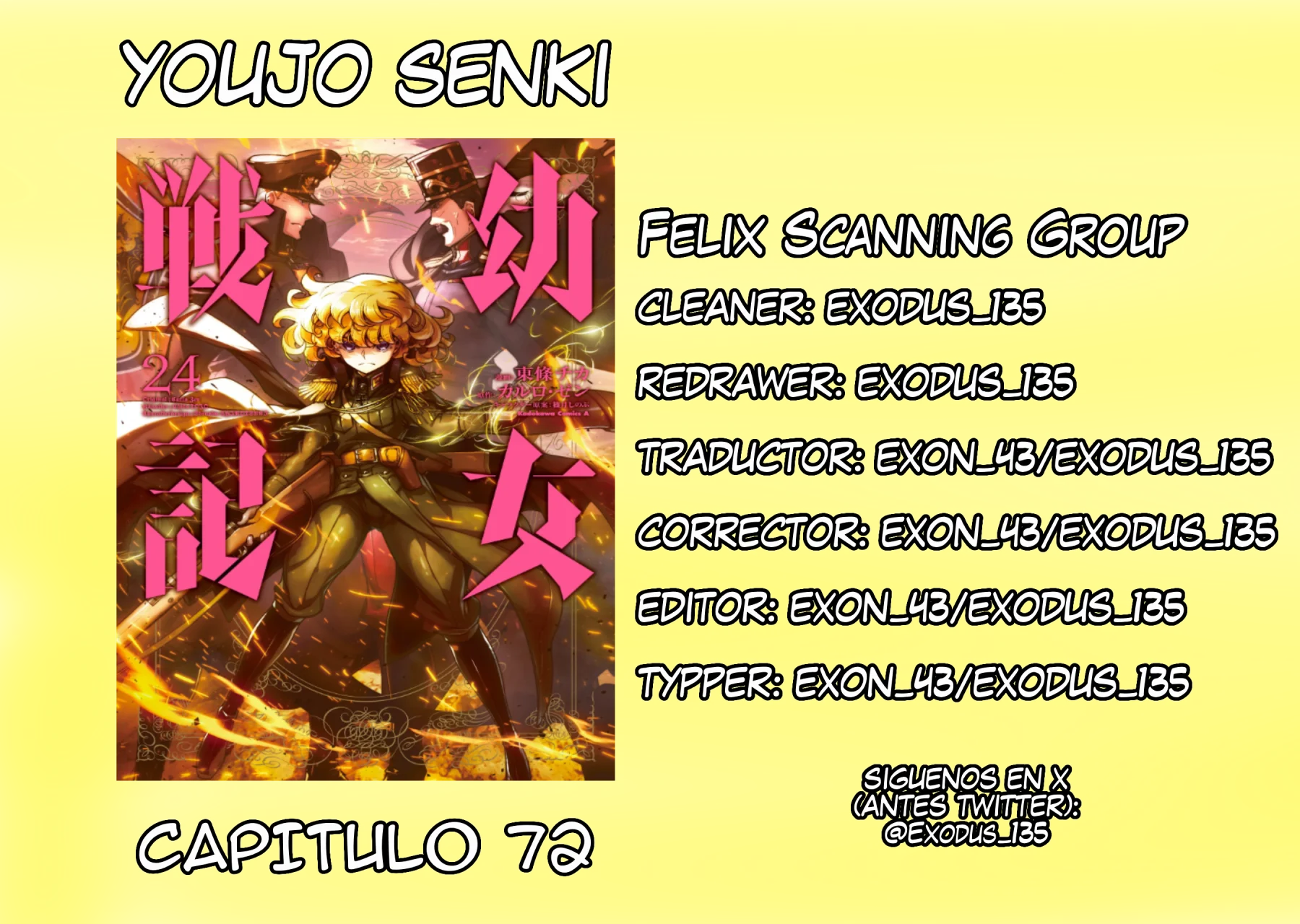 Youjo Senki Capítulo 72 - Page 1
