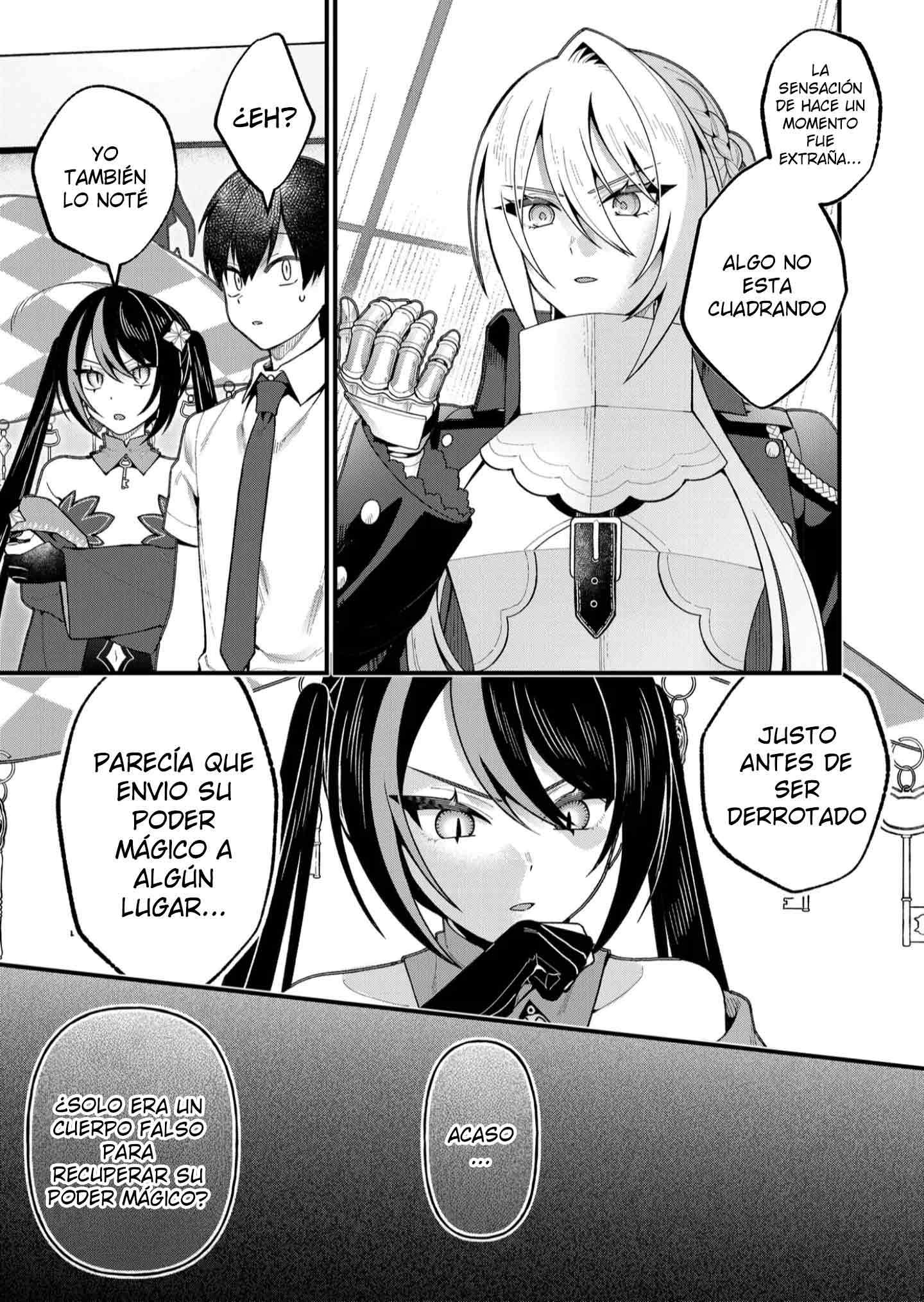 Siempre que regreso a casa, estará alli el fantasma de la Caballero Santa Capítulo 22 - Page 8