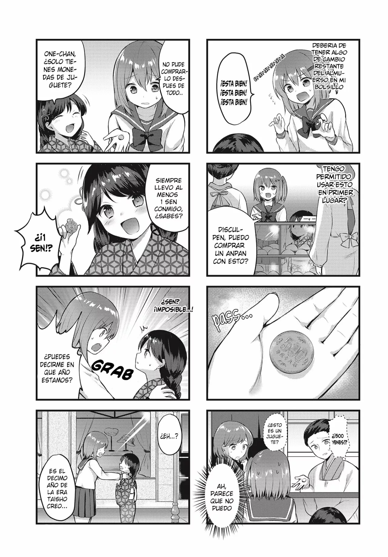 Tsumugu Otome to Taishou no Tsuki Capítulo 1 - Page 9