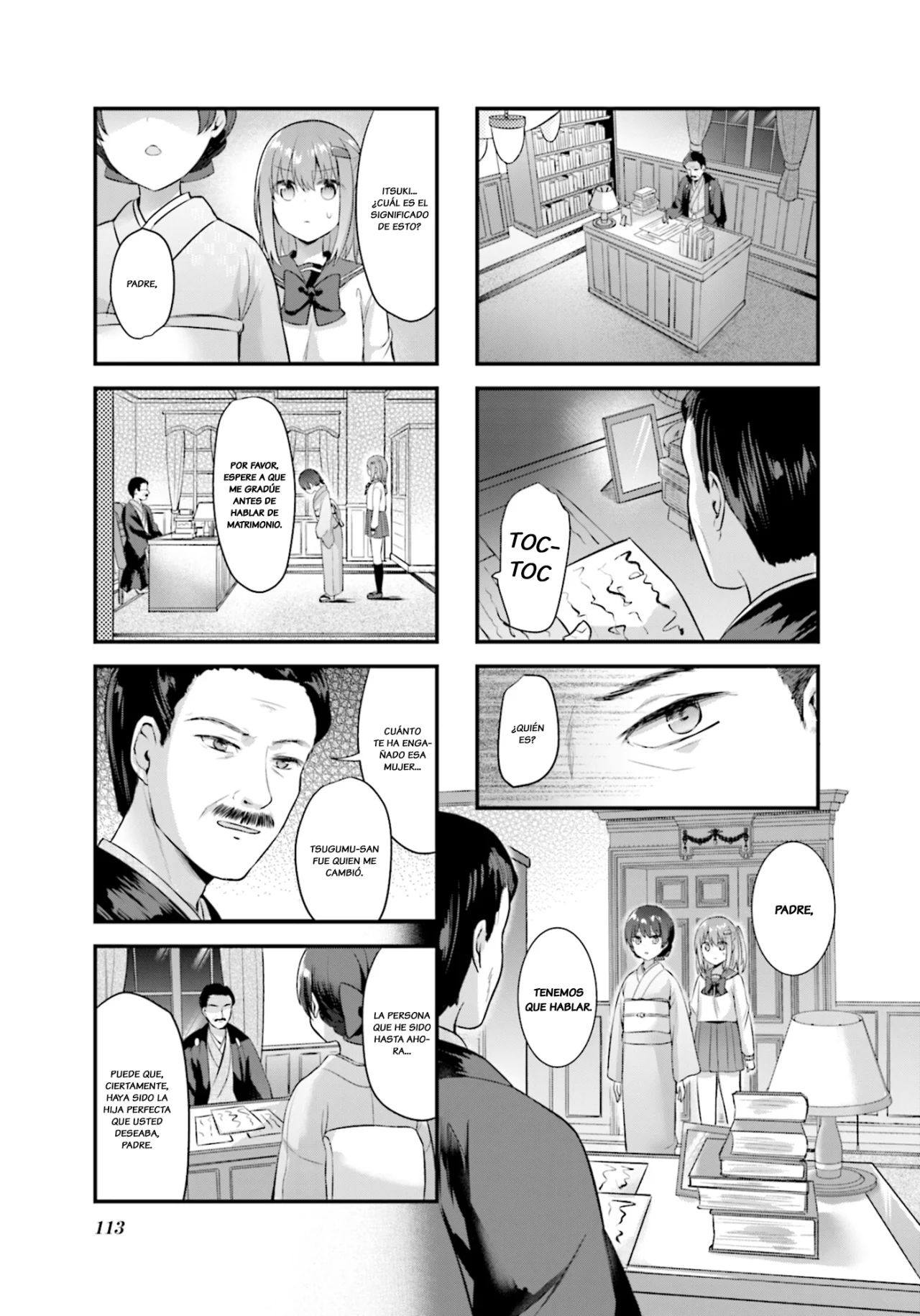 Tsumugu Otome to Taishou no Tsuki Capítulo 11 - Page 8