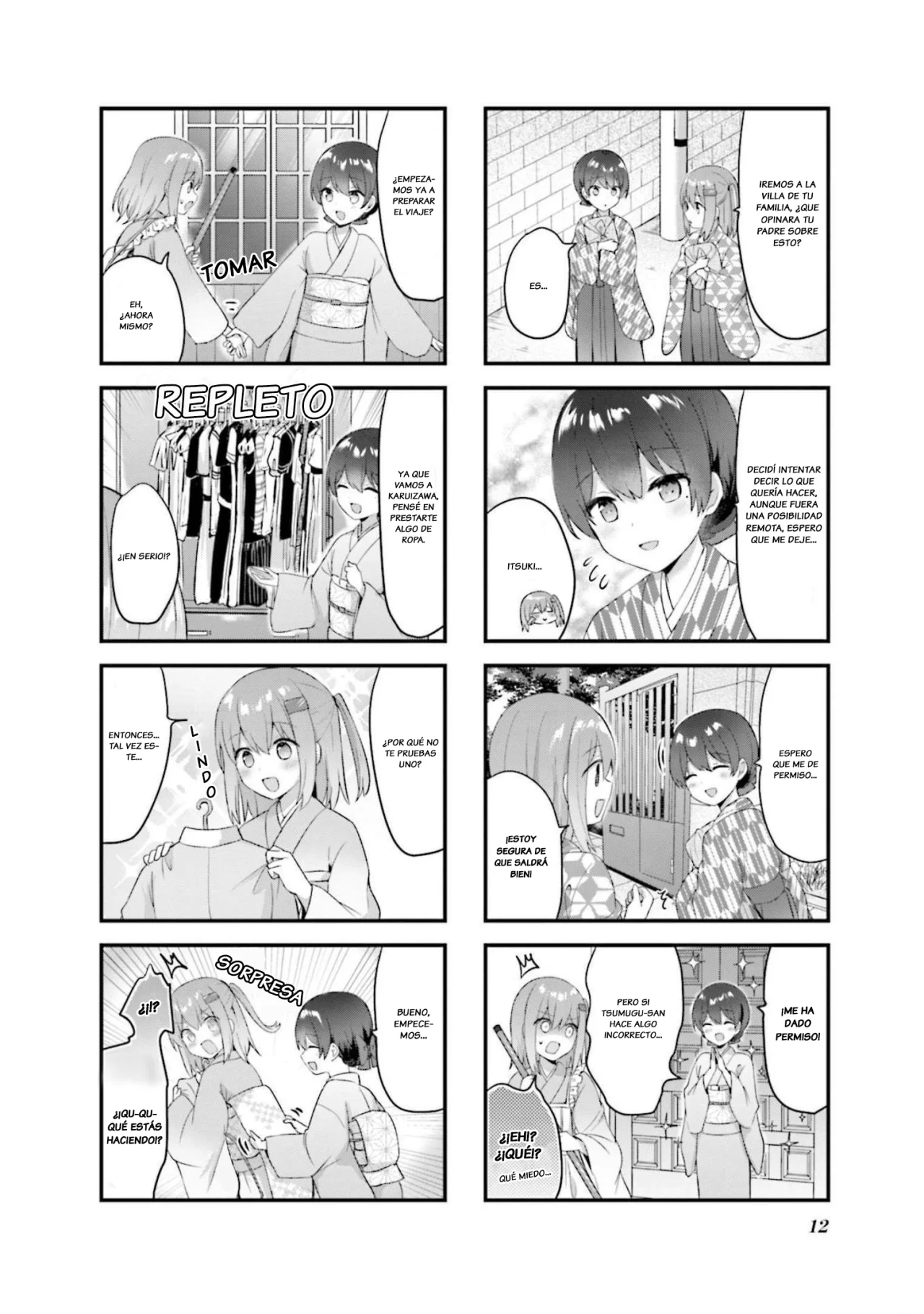 Tsumugu Otome to Taishou no Tsuki Capítulo 12 - Page 9