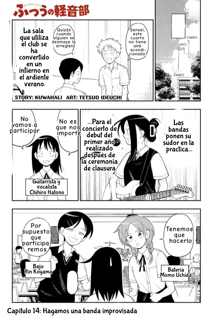 Futsuu no Keionbu Capítulo 14 - Page 2