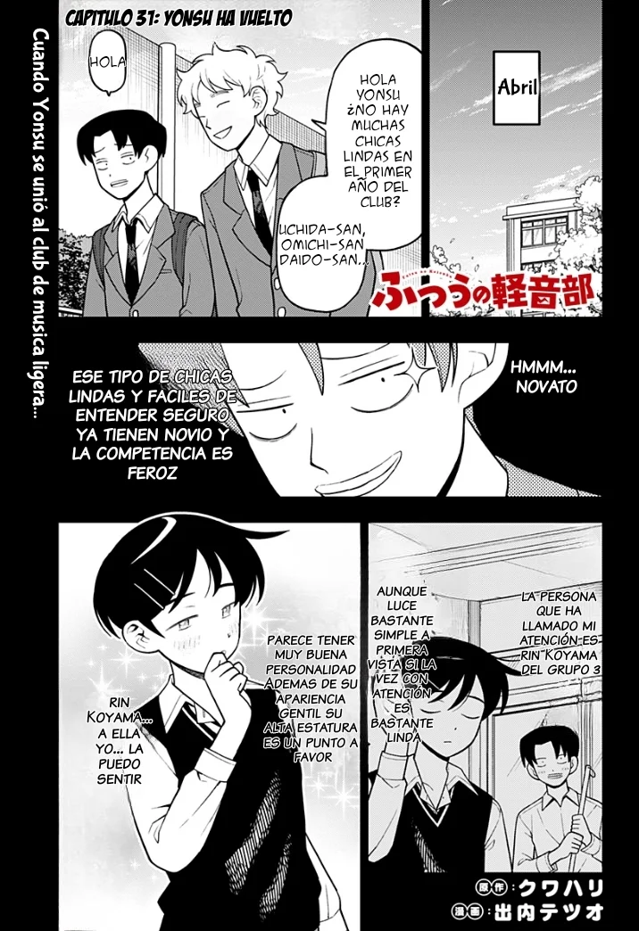 Futsuu no Keionbu Capítulo 31 - Page 2