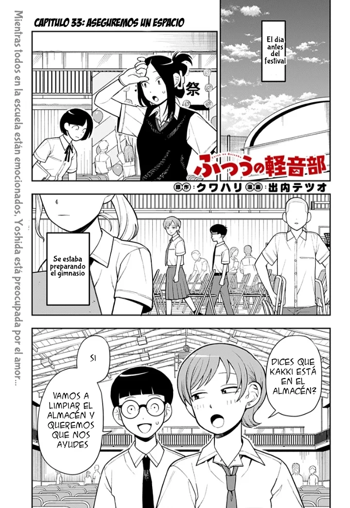 Futsuu no Keionbu Capítulo 33 - Page 2